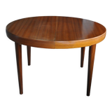 Scandinavian round extending table.