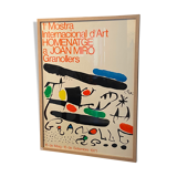 Old poster Lithograph Joan Miro