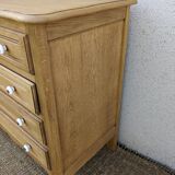 Commode en chêne 4 tiroirs
