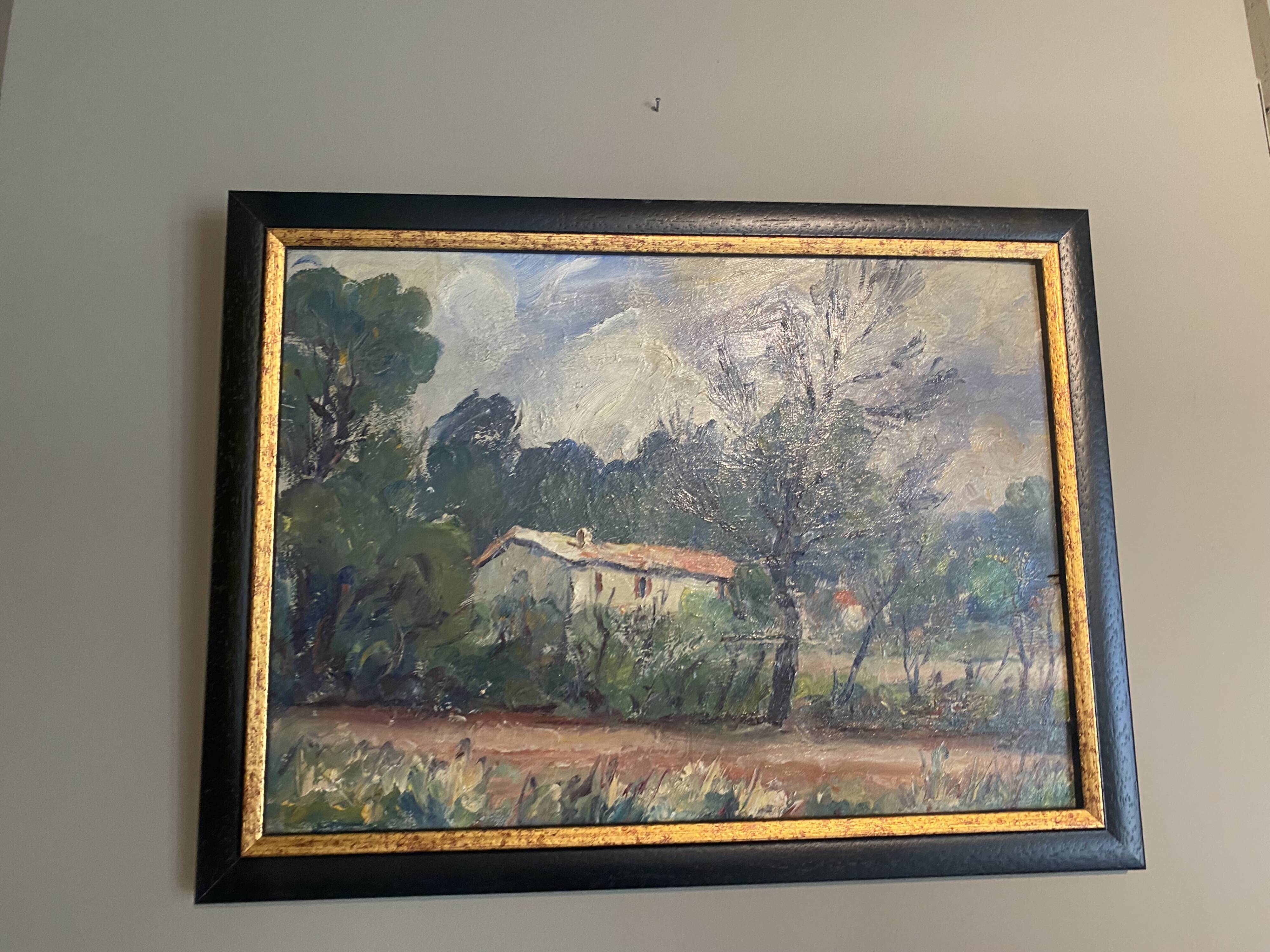 Provencal painting Devouassoux