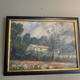 Provencal painting Devouassoux