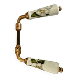 Poignées de portes en porcelaine
