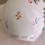 Vase, flower picker Moustiers