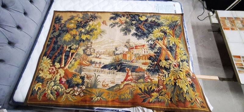 Flanders Wall Tapestry - Point de l'Halluin 130x185 cm