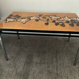 Vintage ceramic coffee table from the 1970s