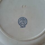Grand plat ancien terre de fer de choisy