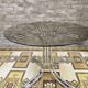 Vintage smoked glass dining table, Italy 1970s