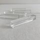 6 crystal knife rests with diamond point