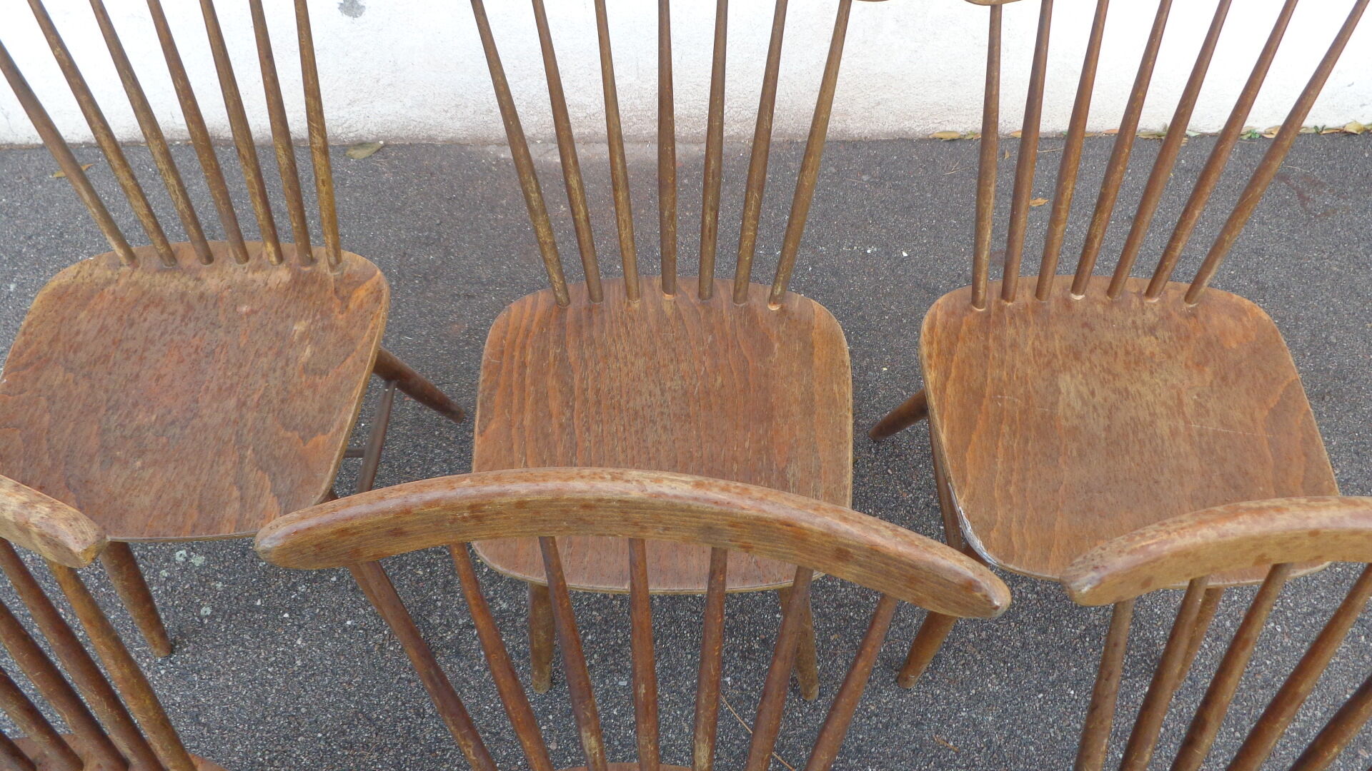 Set of 6 vintage chairs