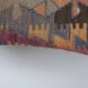 Vintage Turkish kilim, handwoven, 143x311 cm.