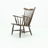 Scandinavian spindle back armchair 1960s