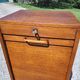 Curtain filing cabinet