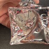 Twisted crystal lamp base - 15 / 17 cm