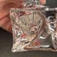 Twisted crystal lamp base - 15 / 17 cm