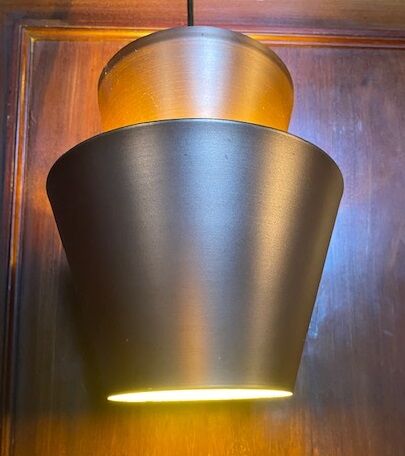 Copper hanging lamp