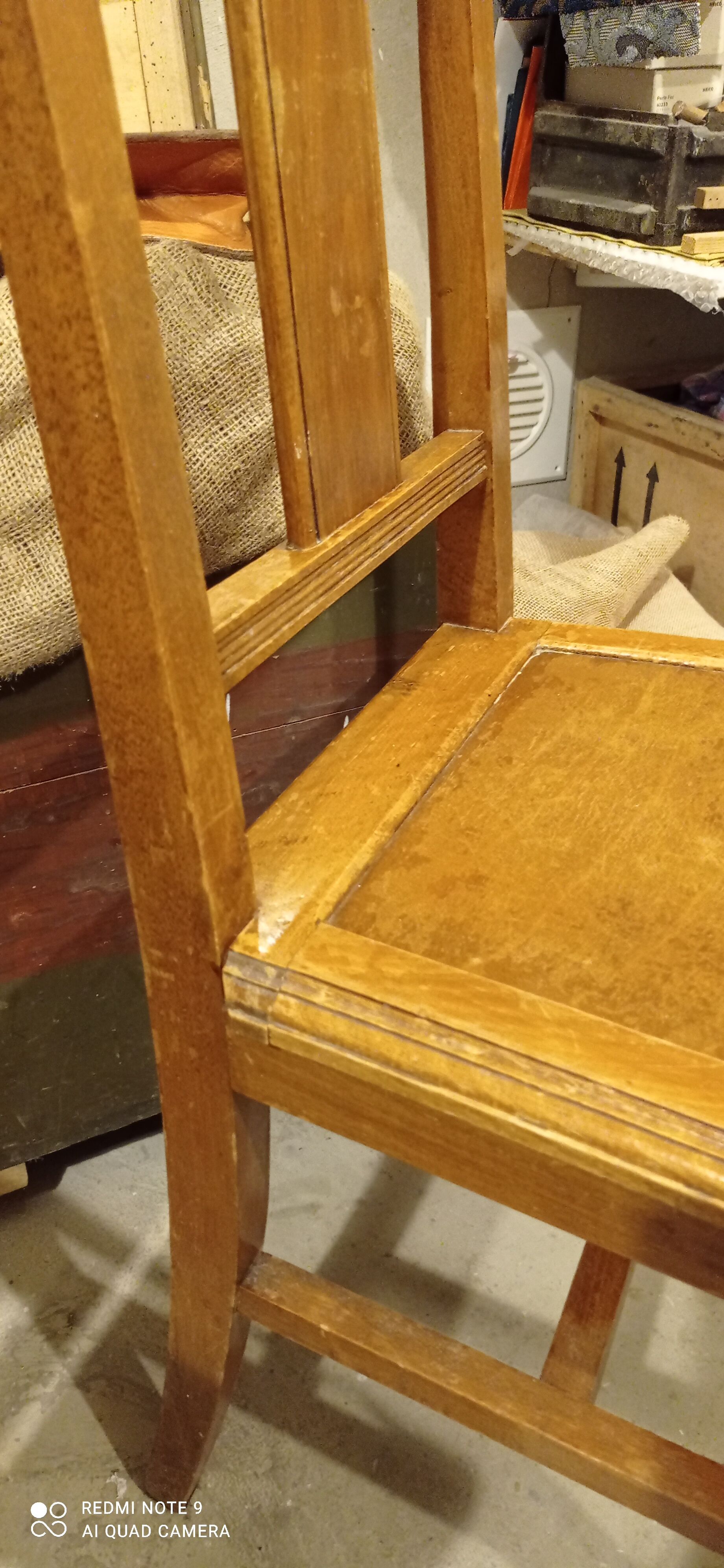 Pair of art deco chairs