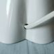 White ceramic hand lamp
