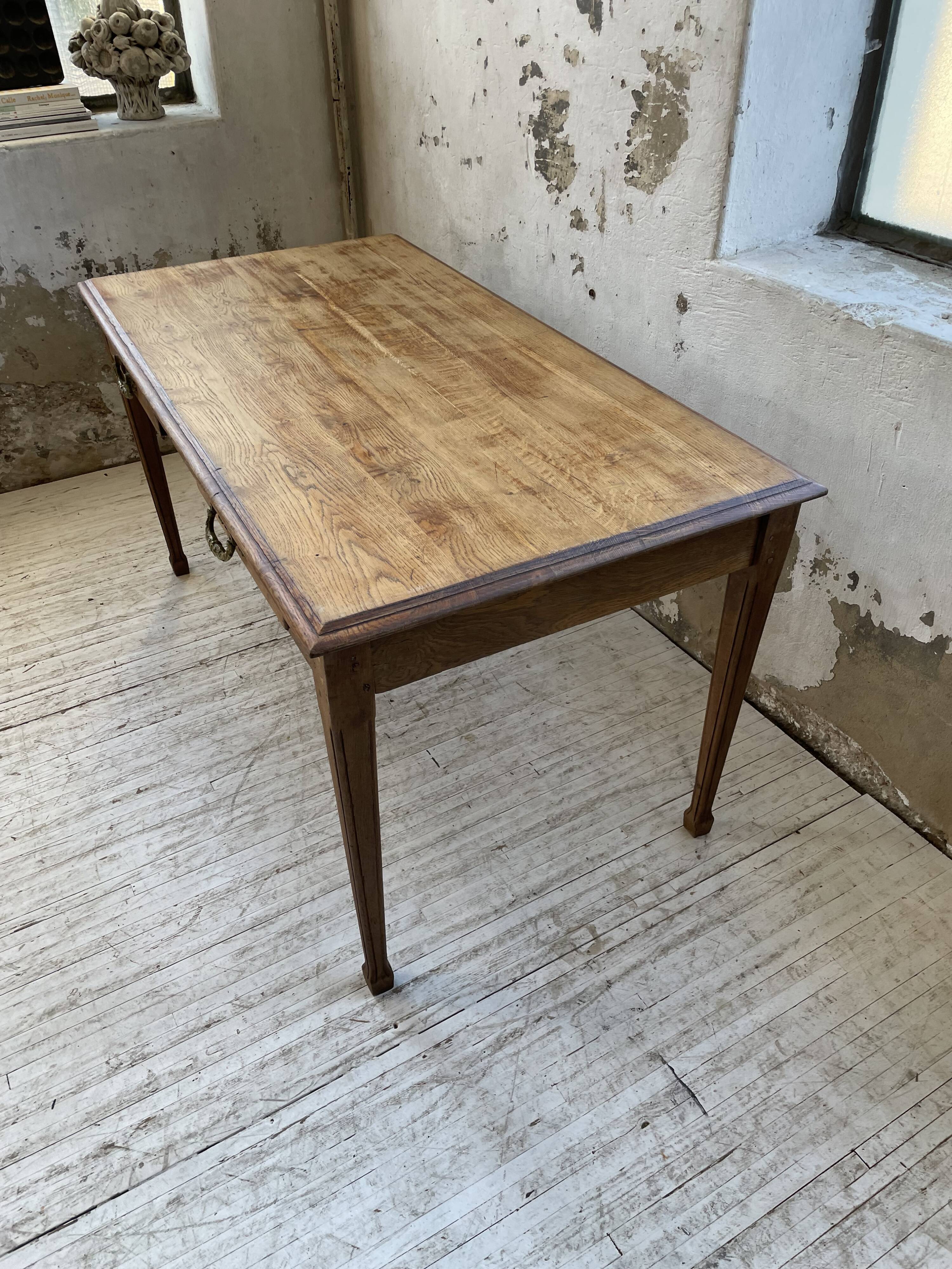 Oak desk 1900