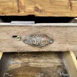 Old oak restaurant bar counter from the early 20th century