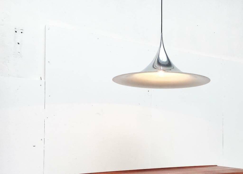 Vintage semi-suspension lamp by Bondrup & Thorup for Fog & Mørup