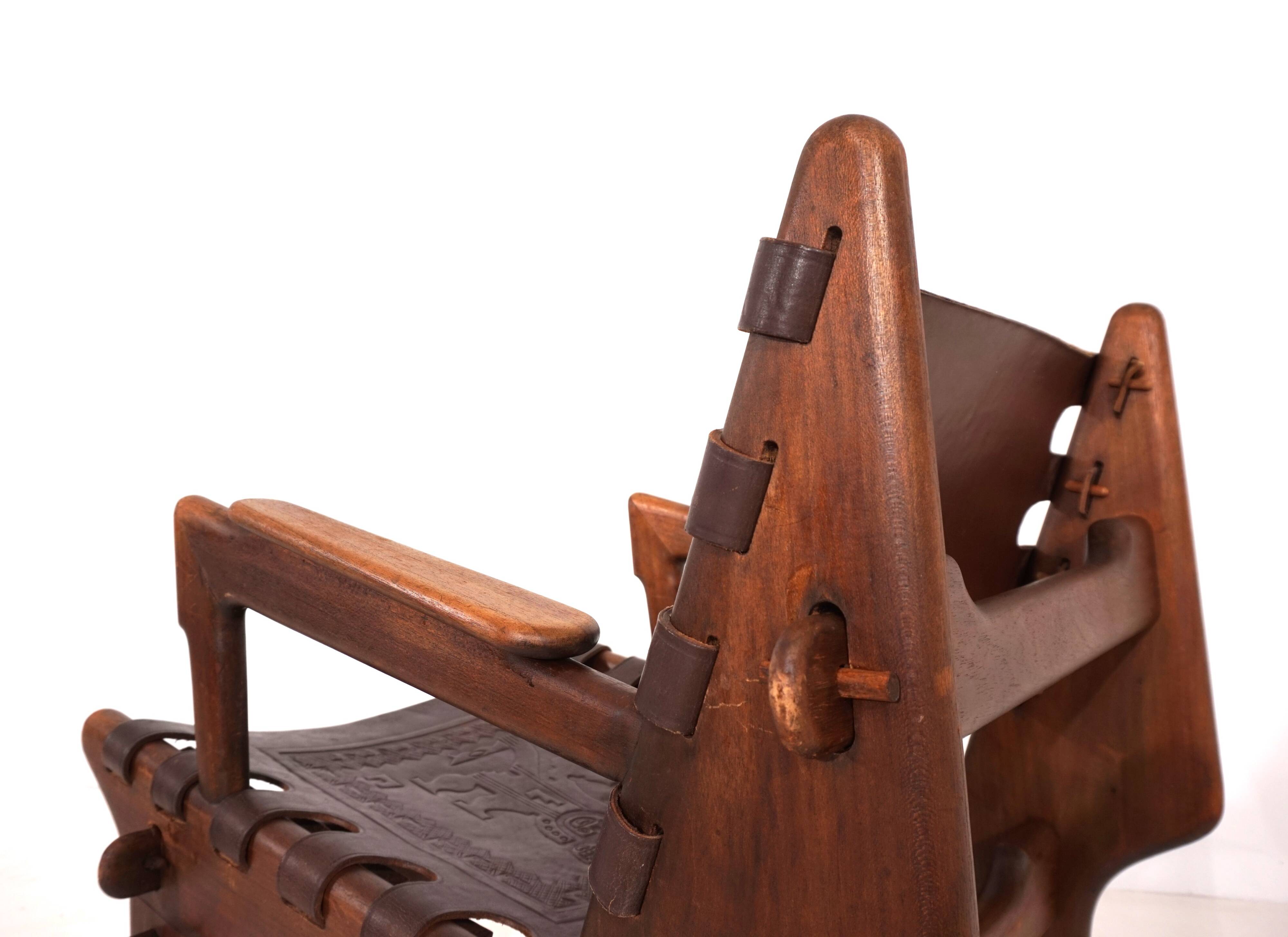 Cotacachi armchair by Angel Pazmino for Muebles de Estilo, 1960