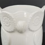 Cache-pot chouette 1970 vintage