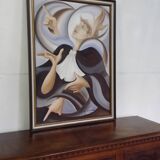 Oil on canvas caroline hardy