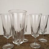 Champagne flutes x6