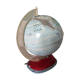 Luminous globe world map west Germany vintage