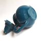 Enameled sheet metal teapot