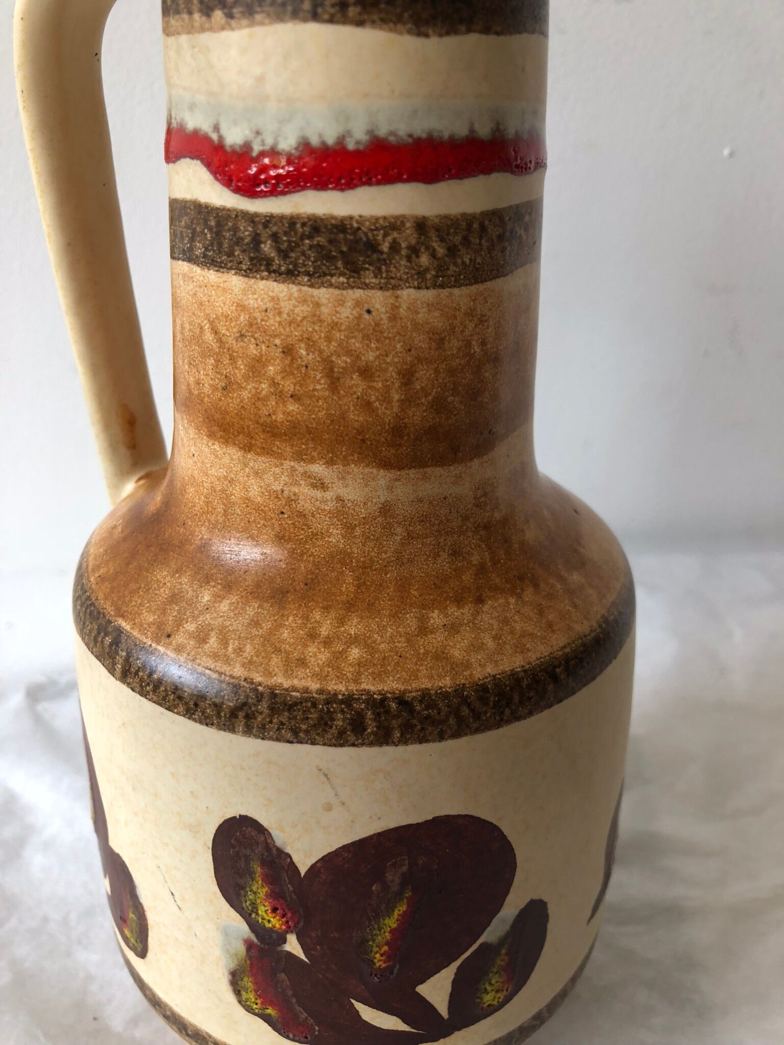 Vase ceramic vintage West Germany