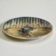 Large asparagus plate barbotine Onnaing / Wasmuel