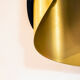 Brass wall lamp Italy 70s