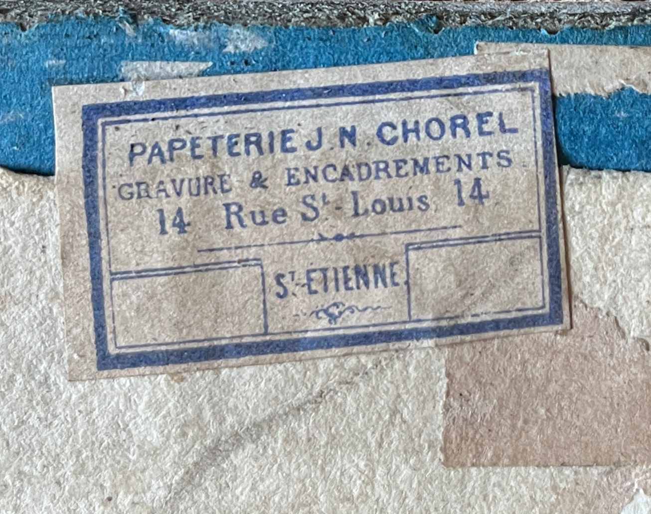 Exceptional painting Family portraits Couple 19th century signed L. Peyion