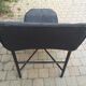 Leather lounge chair  by wrong Björklund  1980 s