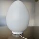 Large "egg" lamp, Domec edition, glassware from Vianne, France, 1970 - 1980.