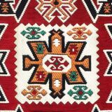 Oriental Anatolian Rug, Red Anatolian Rug 70x190cm