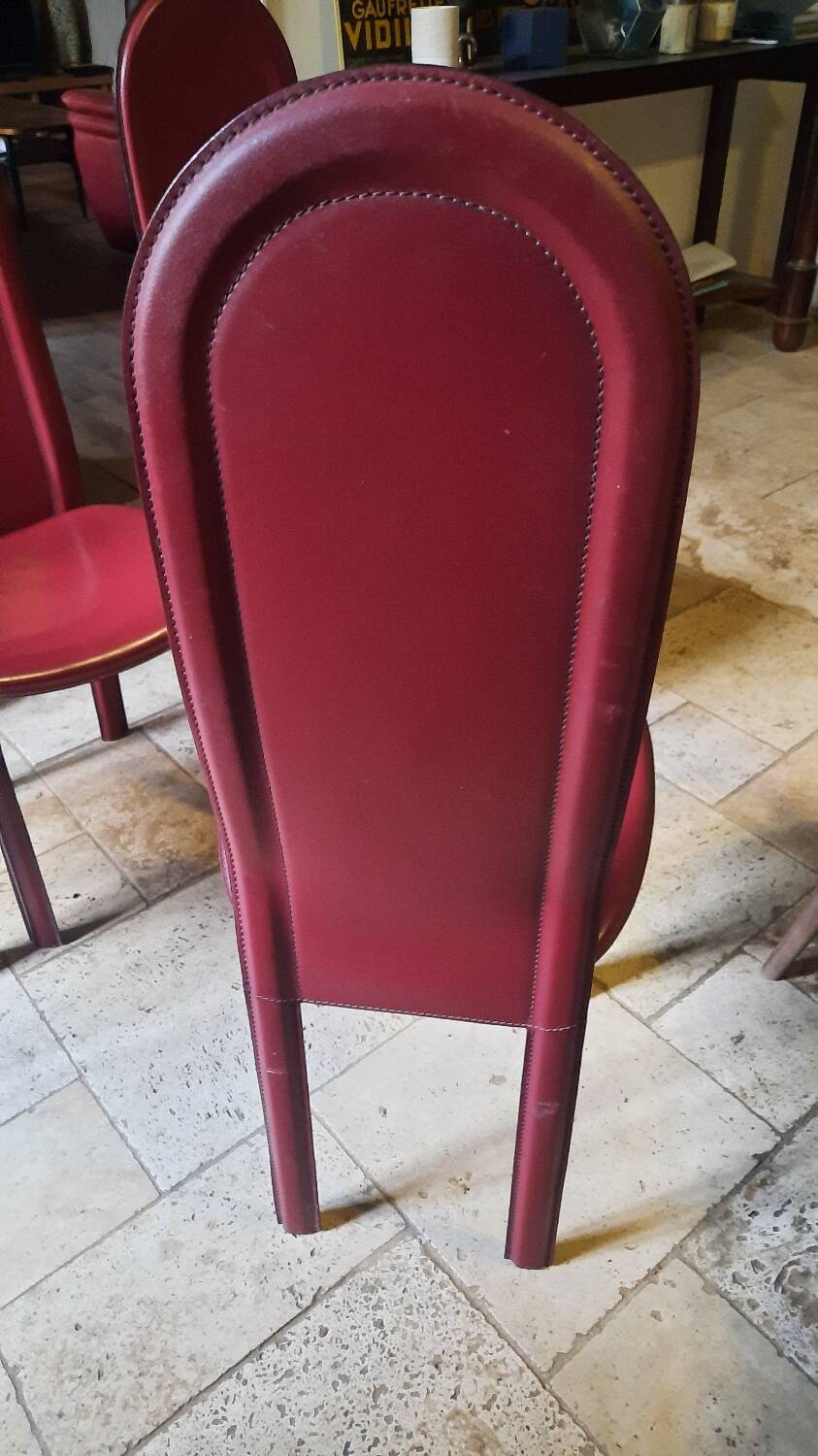 4 Roche Bobois chairs