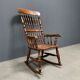 Antique Dutch rocking chair from the early 1900s