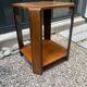 Gueridon art deco / table d'appoint ancienne, vintage