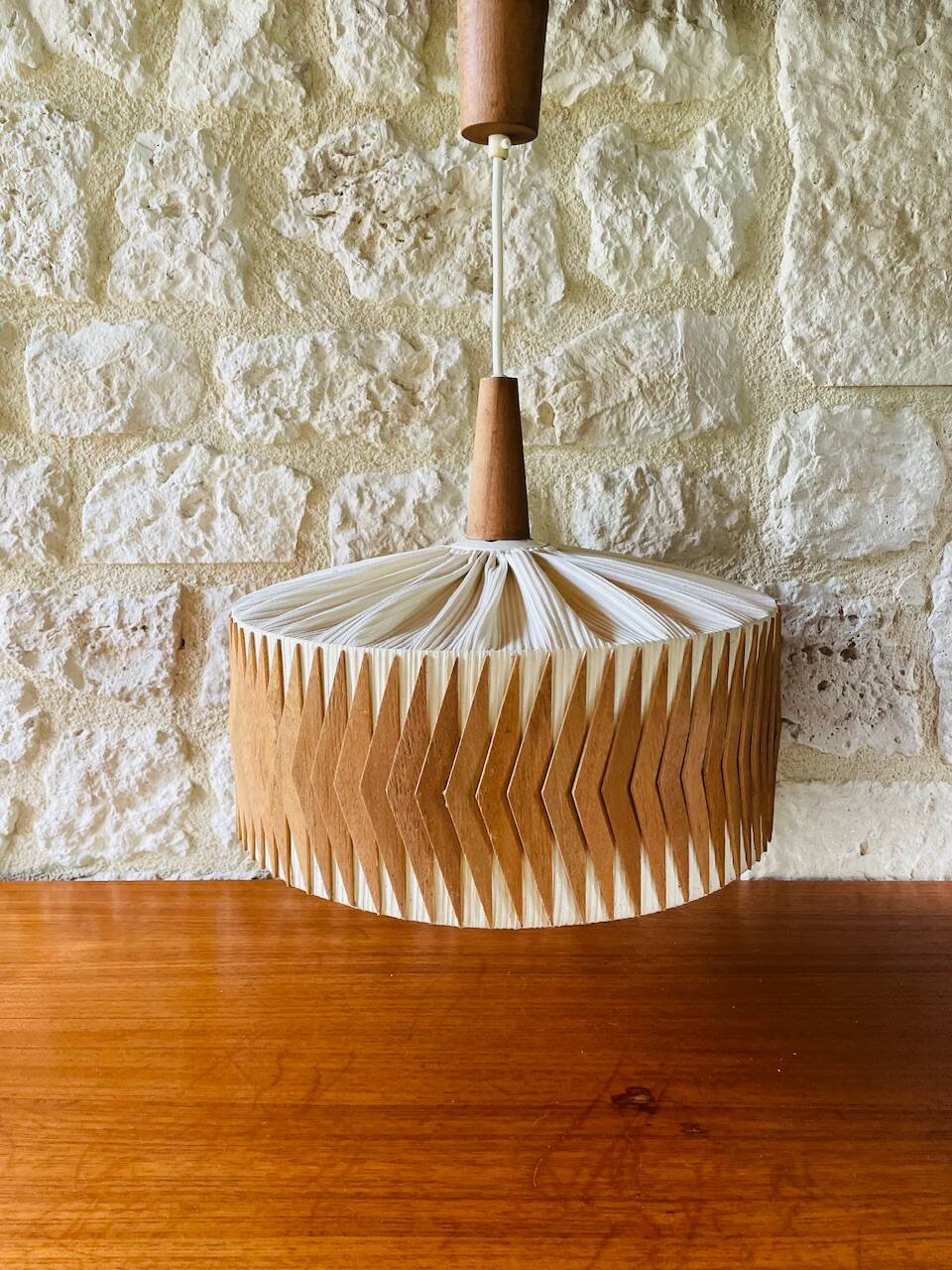 Vintage Pendant Lamp, Scandinavian Style, Circa 70's/80's