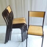 Set of 6 chairs Mullca