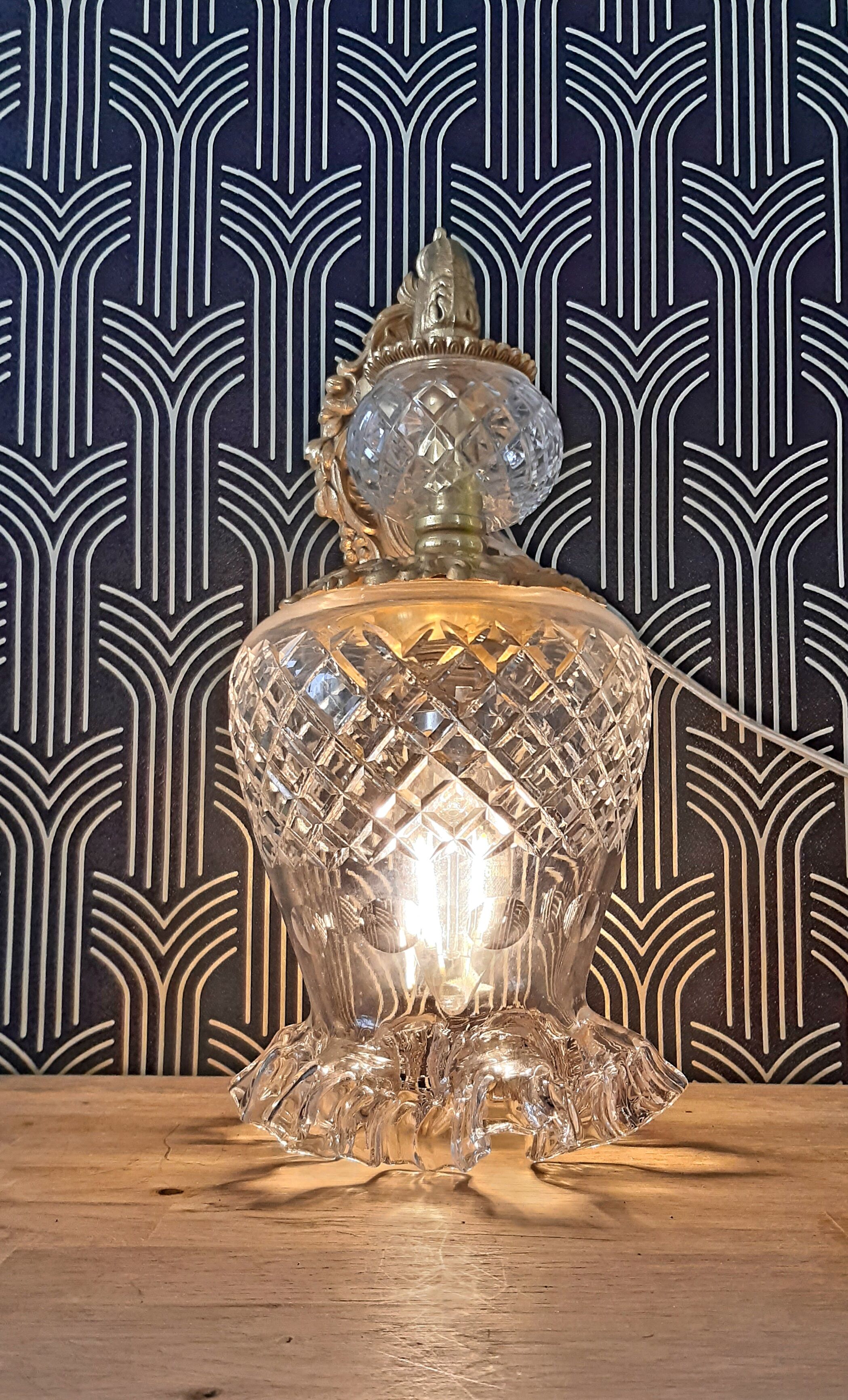 Vintage crystal applique