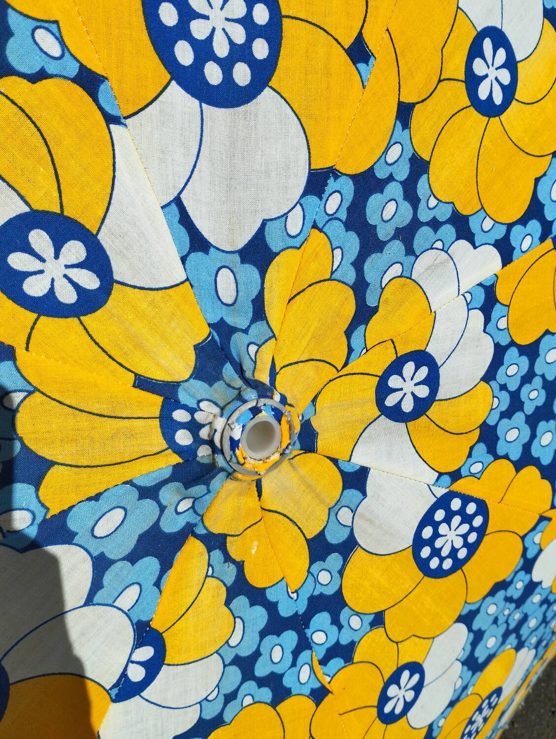 Parasol vintage à fleurs