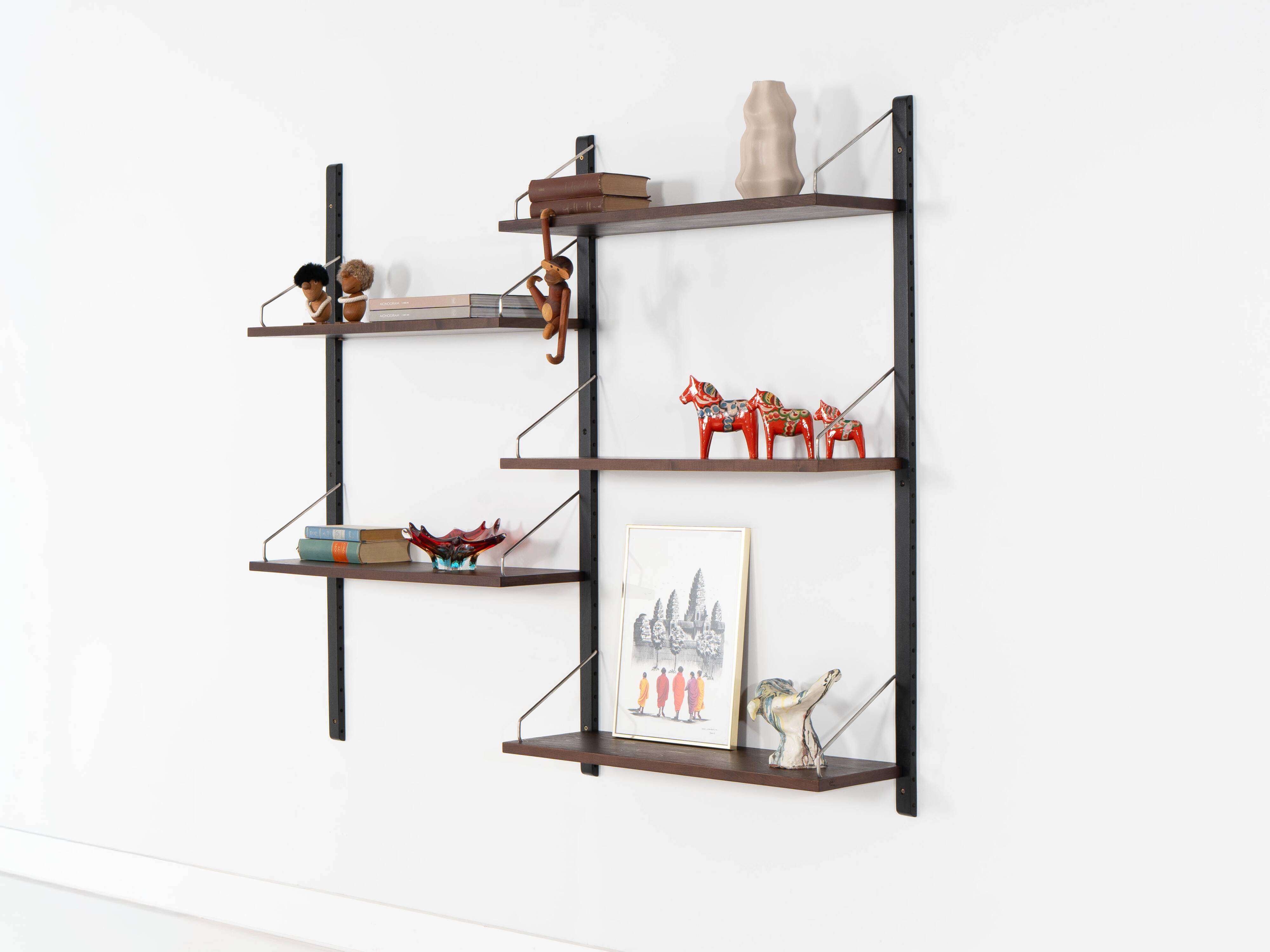 Modular shelving unit, Danish design, 1960s, designer: Poul Cadovius