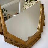 Mercury mirror bevelled 77 x 48 cm