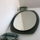 Veca mirror and 2 matching Veca wall lights made in Italy.