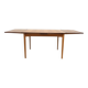 Table de salle à manger "portefeuille" en teck, Suède, 1960