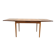Table de salle à manger "portefeuille" en teck, Suède, 1960