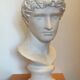Bust of man with antique plaster